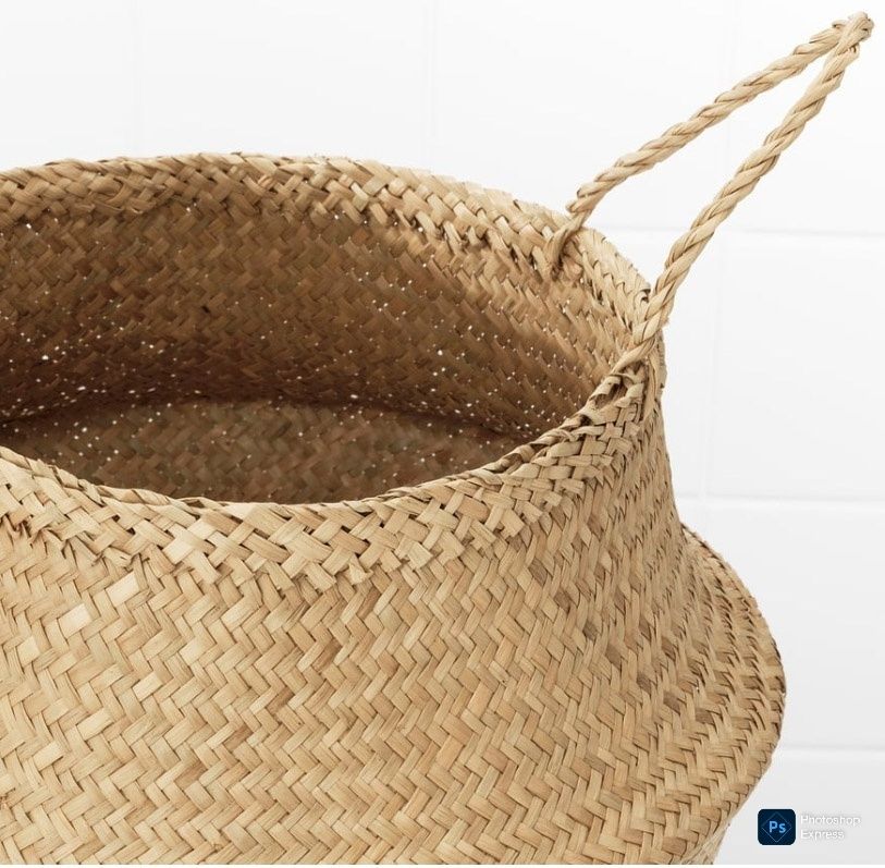 Ikea Fladis koszyka trawa morska 25 cm