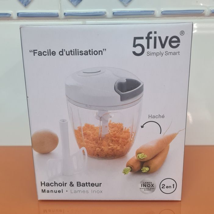 Picadora e batedeira manual