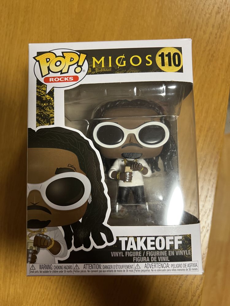 Pop Figure Funko - TAKEOFF *110* Migos