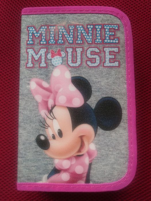 Nowy Piórnik Mickey Mouse plus zestaw papierniczy