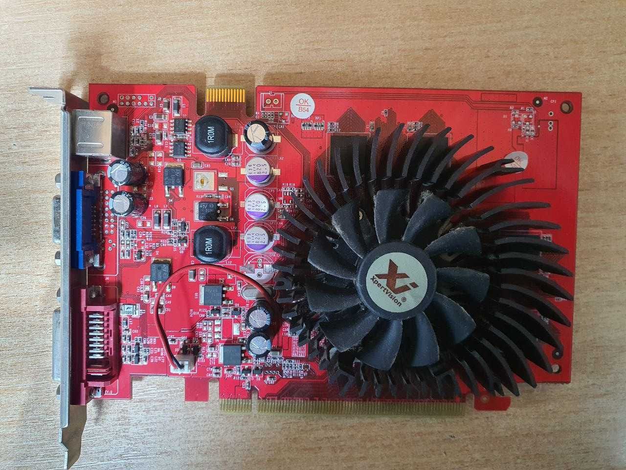 Видеокарта PCI-E XpertVision 7300GT 256 Mb не ставится драйвер.