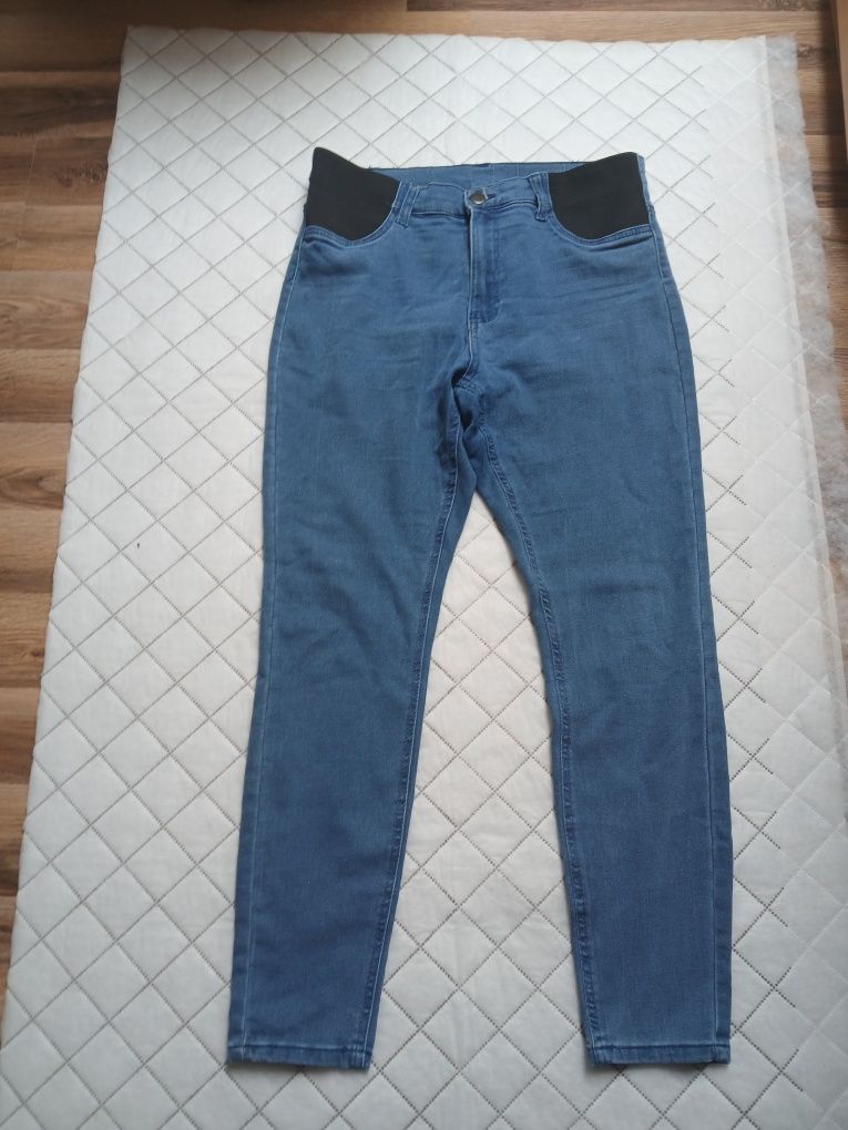 Spodnie Jeans Miękki L-XL Jak Nowe