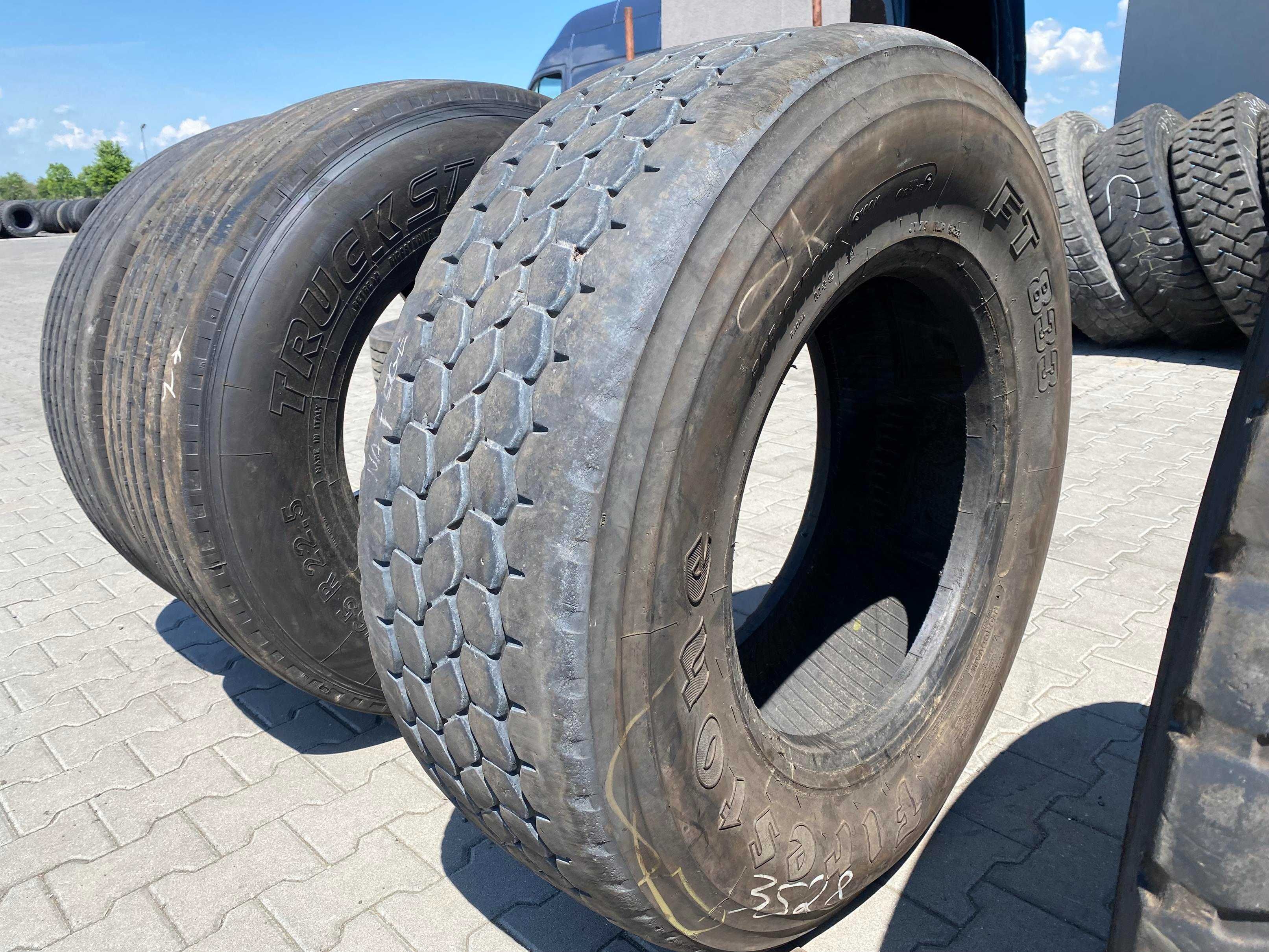 Opona 385/65R22.5 FIRESTONE FT833 Naczepowa 10-11mm