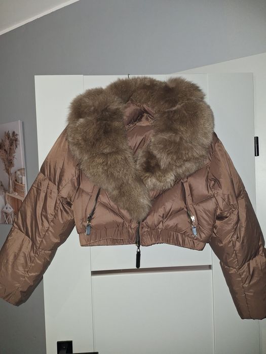 Krótka kurtka puchowa