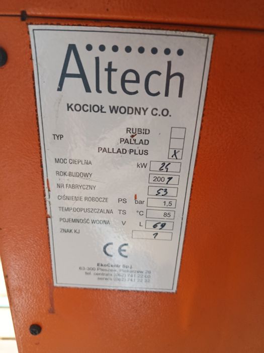 Części do pieca na drewno i węgiel .
