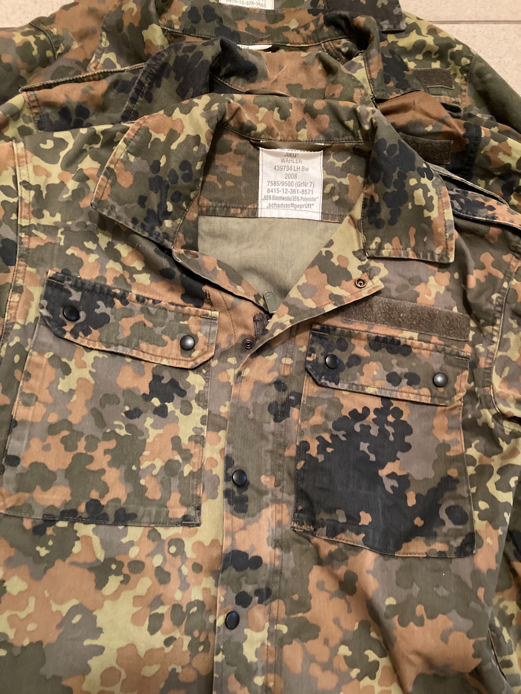 Mundur wojskowy / Bluza BW FLECKTARN