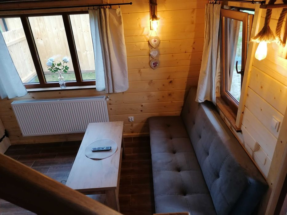 Domek 4/5 osobowy 1 sypialnią i łazienką, Noclegi osada solina