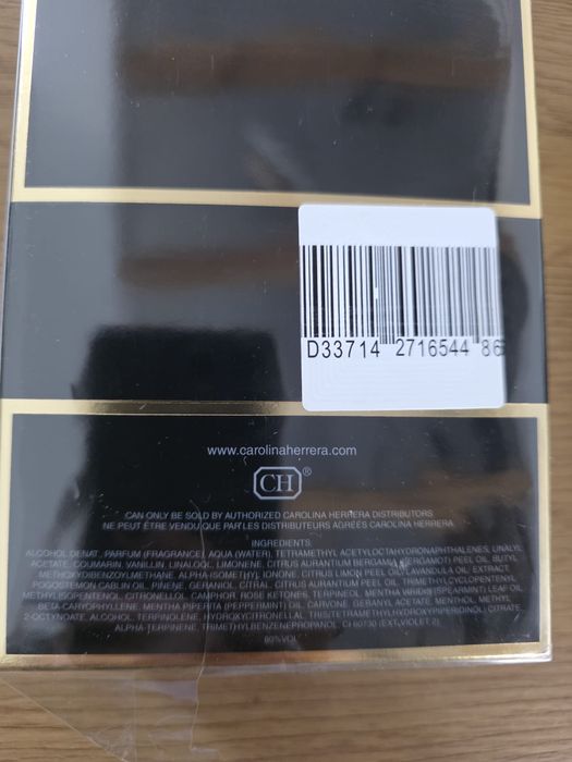 Carolina Herrera Bad Boy