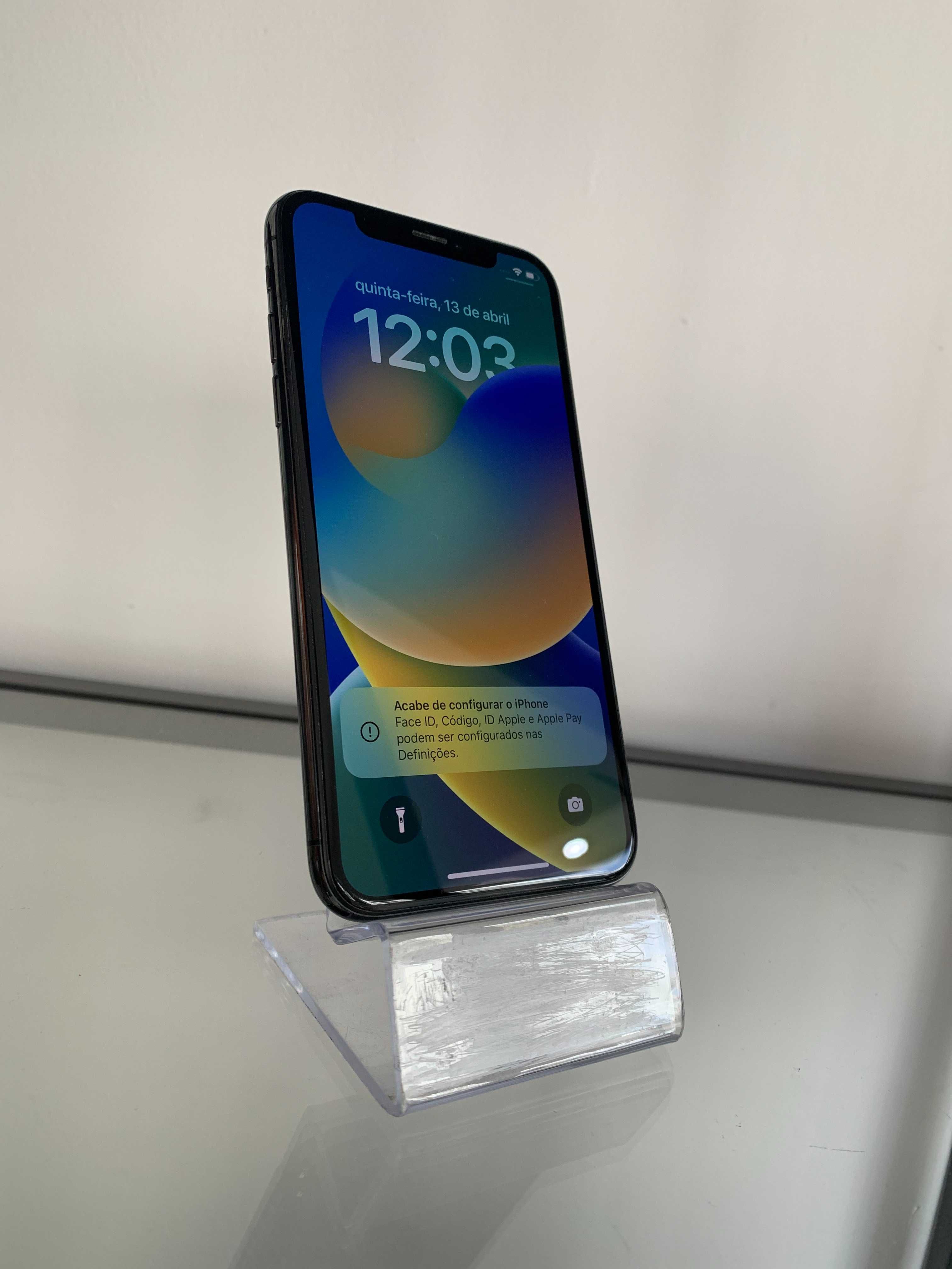 IPHONE X / SPACE GREY/ 64 GB  / GRAU A/A+ / LOJA FISICA