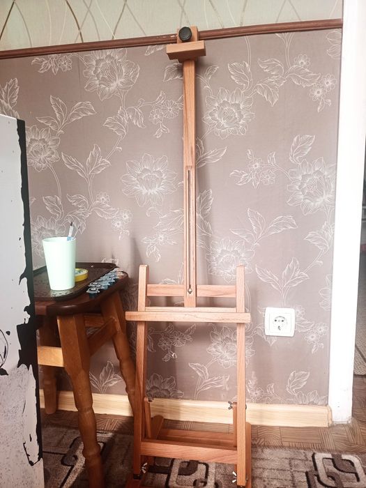 Мольберт для малювання буковий настільний покритий маслом М10 To be wo