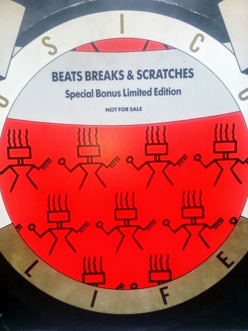 Vinil para Produtores e DJs. Beat Breaks & Scratches