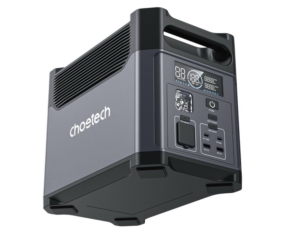 Зарядна станція с ДБЖ Choetech, 1024 Wh