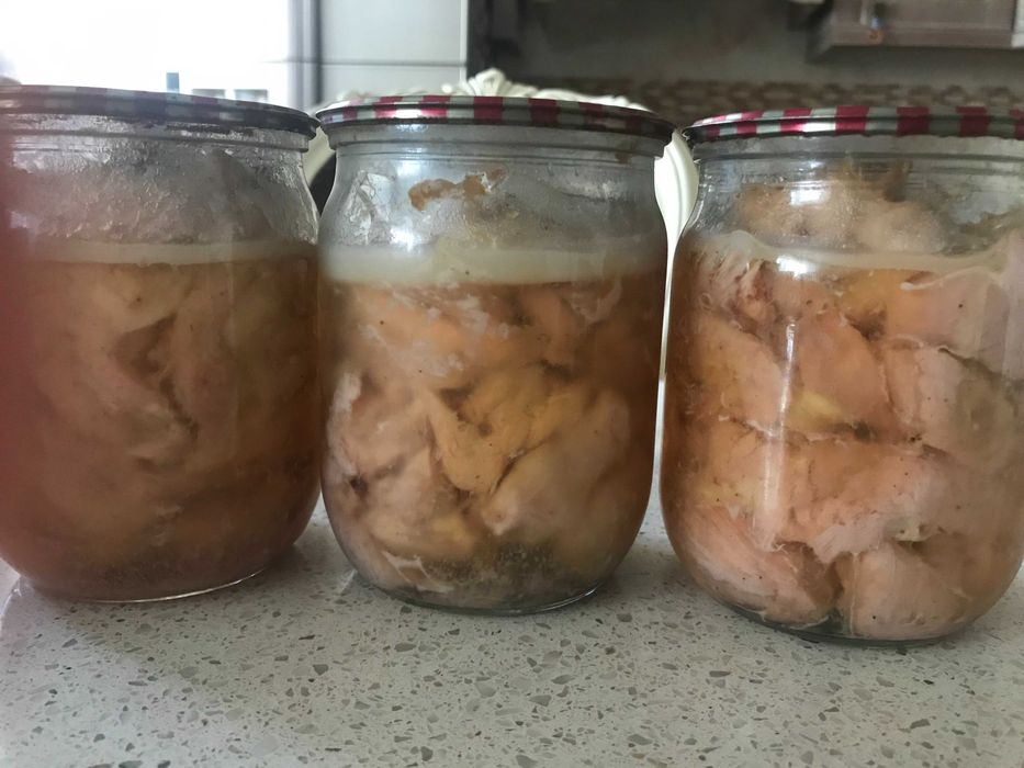 Тушонка домашня з індички власного виробництва