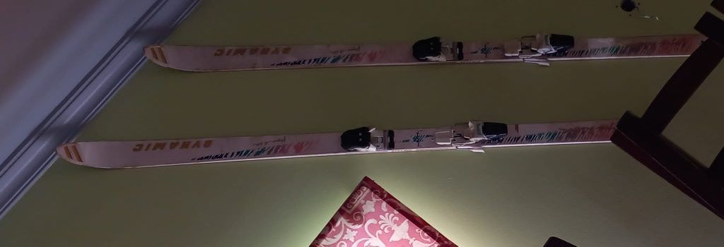 Skis para decoração