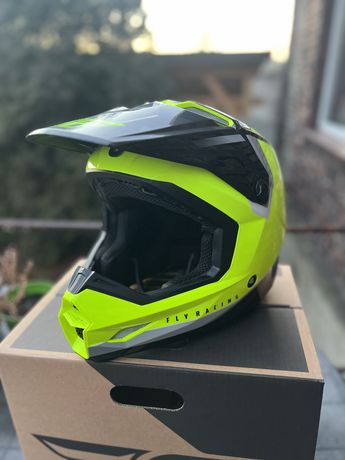 Kask Fly Racing Kinetic Vision XL + Gogle Fly Racing Focus