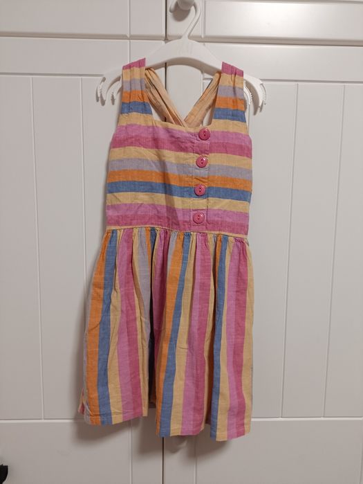 Letnia sukienka Coccodrillo w paski r. 110 (4-5 lat)