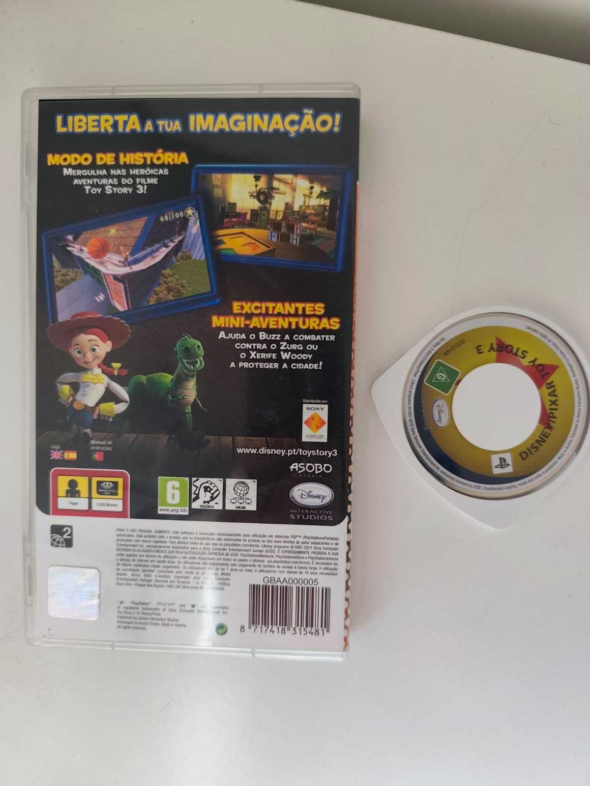 Jogo PSP - Toy Story 3