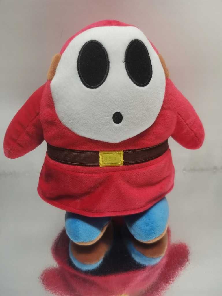 Shy Guy unikatowa duża maskotka Nintendo Super Mario Bros 28cm