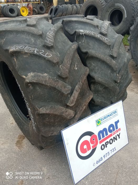 420/65R20 Mitas opony używane rolnicze para