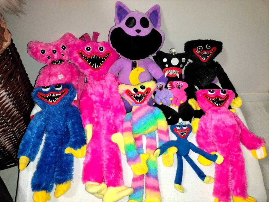 М'які іграшки Minecraft,Squid game,Five night at Freddy's та інші