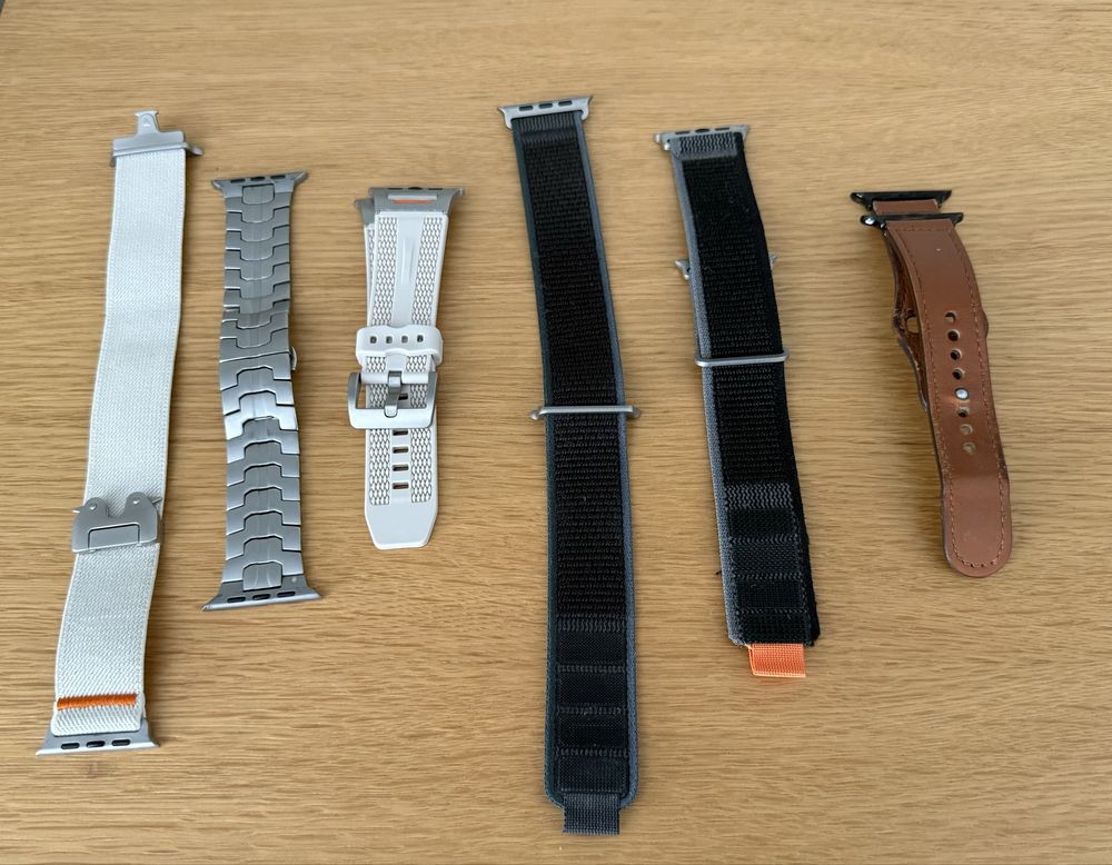 Pulseiras Apple Watch - tamanho 42/44/45/49