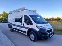 Peugeot Boxer  L4 H2 Maxi Brygadówka 6 miejsc bagażnik dachowy Hak VAT 23%