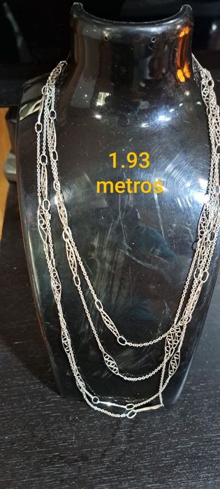 Trancelim vintage em prata filigrana.