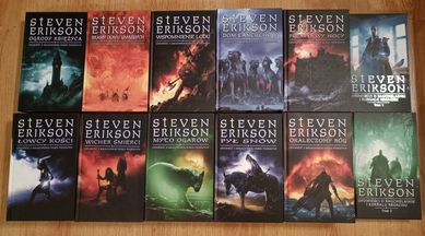 Steven Erikson - Malazańska Księga Poległych t.1- 10 + Opowieści t.1-2