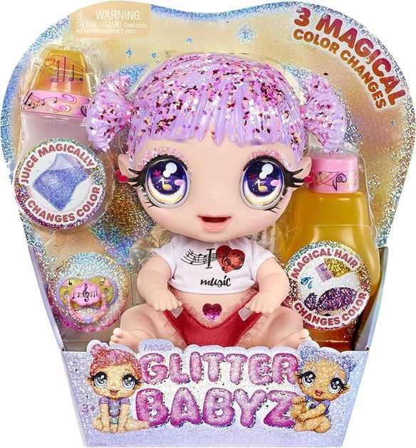 Лялька Глітер Бебіс Мелодія MGA Entertainment Glitter Babyz Melody