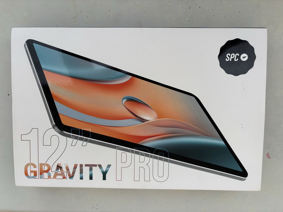 Tablet SPC Gravity Pro 12 — 256GB, NOVO e SELADO!