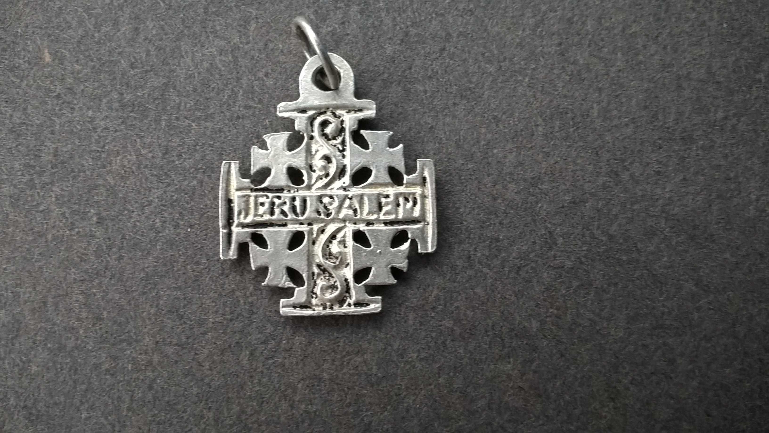 Cruz de Jerusalém em Prata