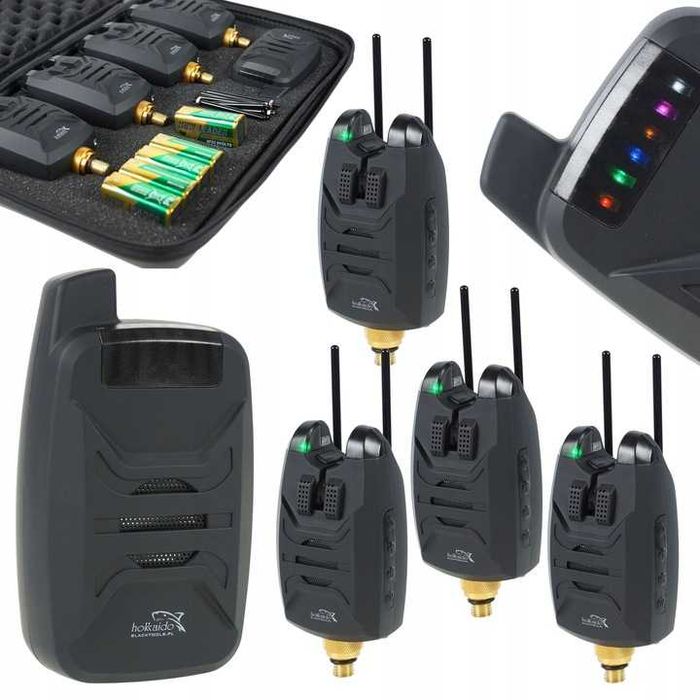 Sygnalizator brań 4szt + centralka + baterie+ etui Wrocław