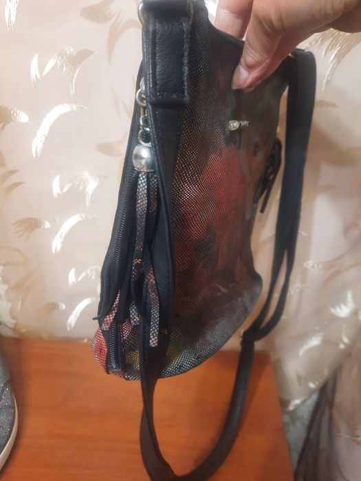 Сумка    кожаная