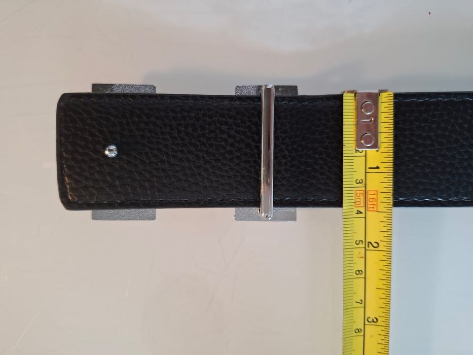 Cinto Hèrmes Preto- 110cm