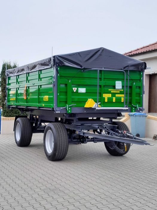 Przyczepa  IFA HW  HL 8011 - wywrotka 3 stronna 10-12 ton - Idealna