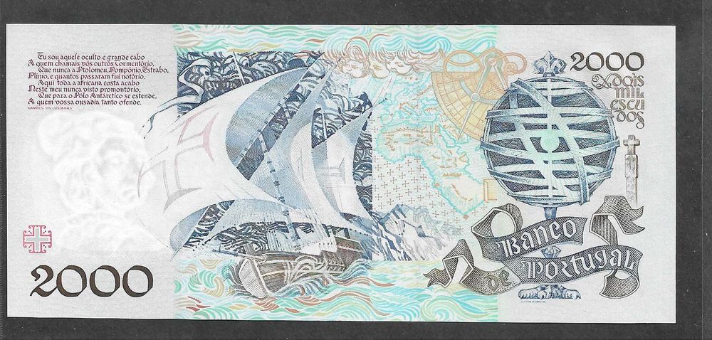 Nota de 2000 escudos - Ch 1