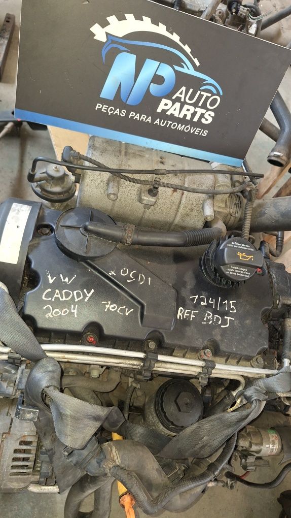 Motor vw Cady 2.0sdi de 2006