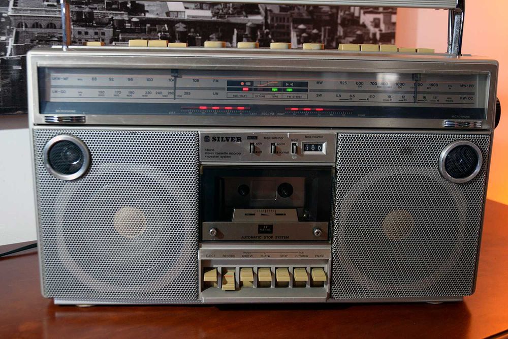 Boom Box Japonesa Anos 80