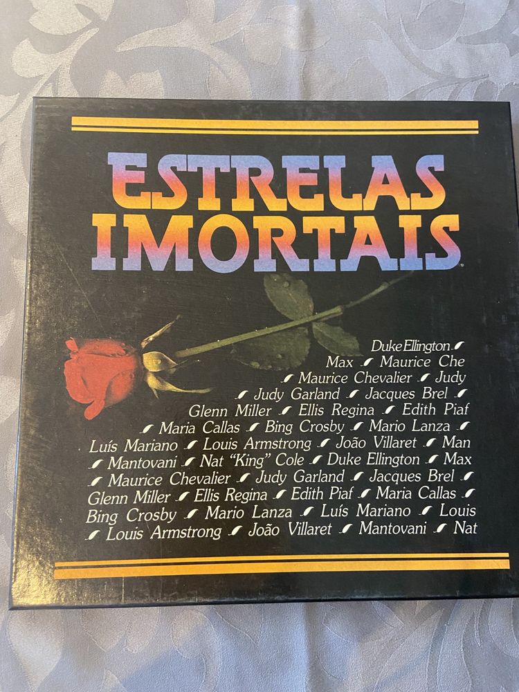 LP vinil ( 8 discos) - estrelas imortais