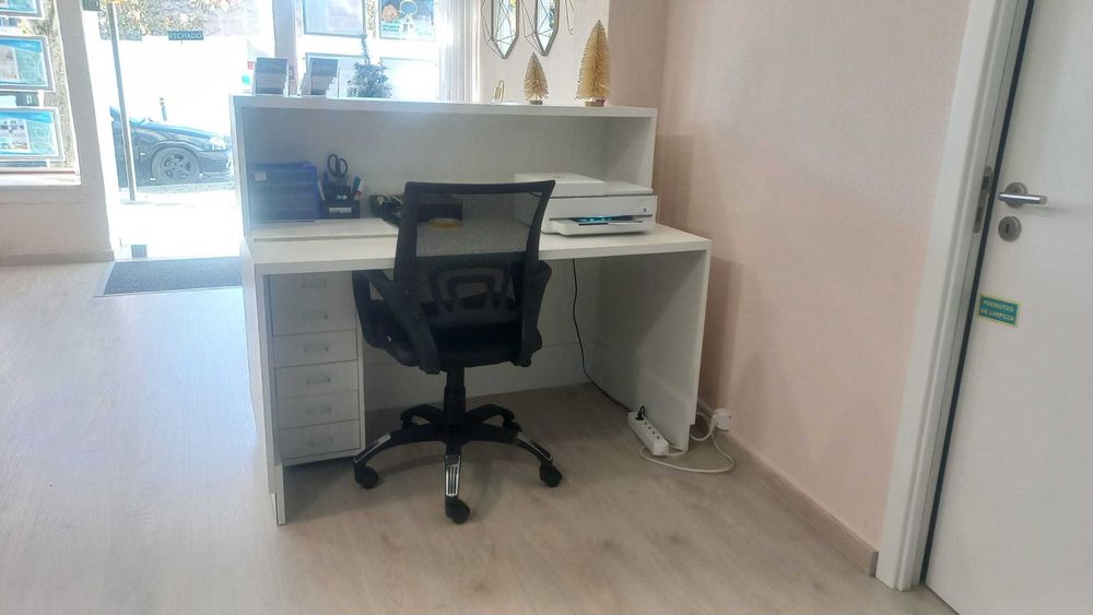 Balcão de recepção