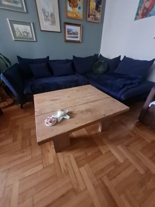 Stolik kawowy dębowy