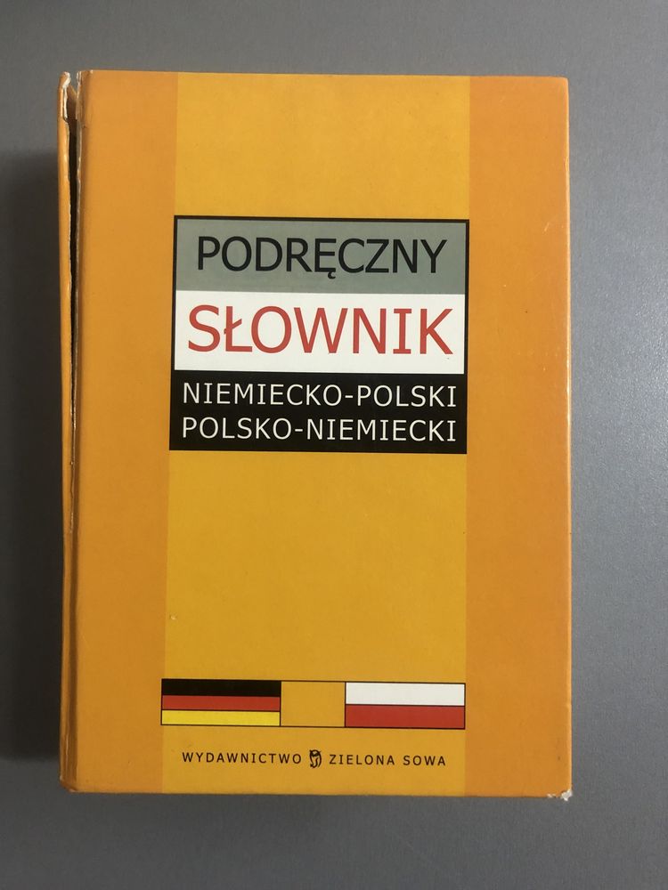 Podręczny słownik niemiecko-polski polsko-niemiecki zielona sowa