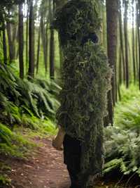Ghillie suit, ASG, kamuflaż