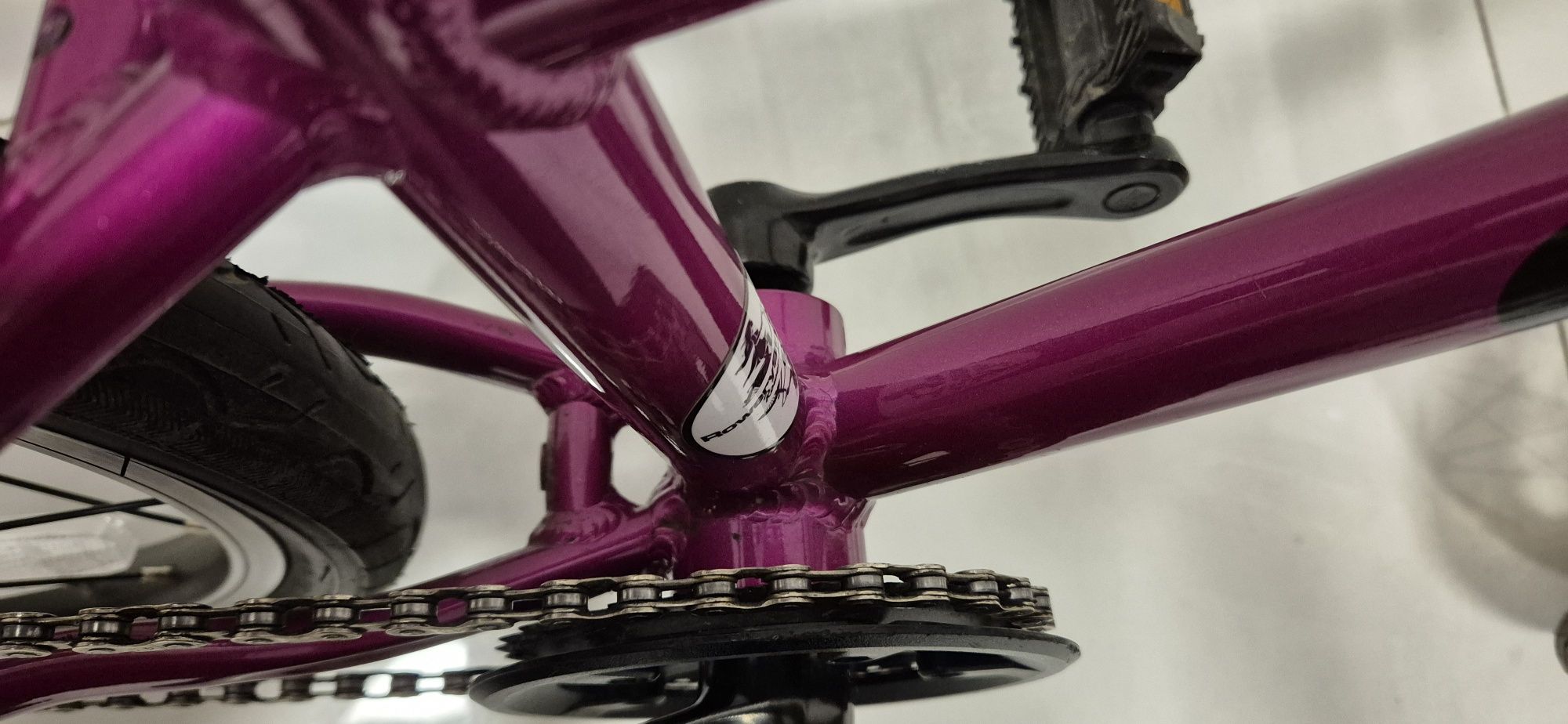Kubikes Lekki Rower Dla Dzieci 16" L MTB fioletowy
