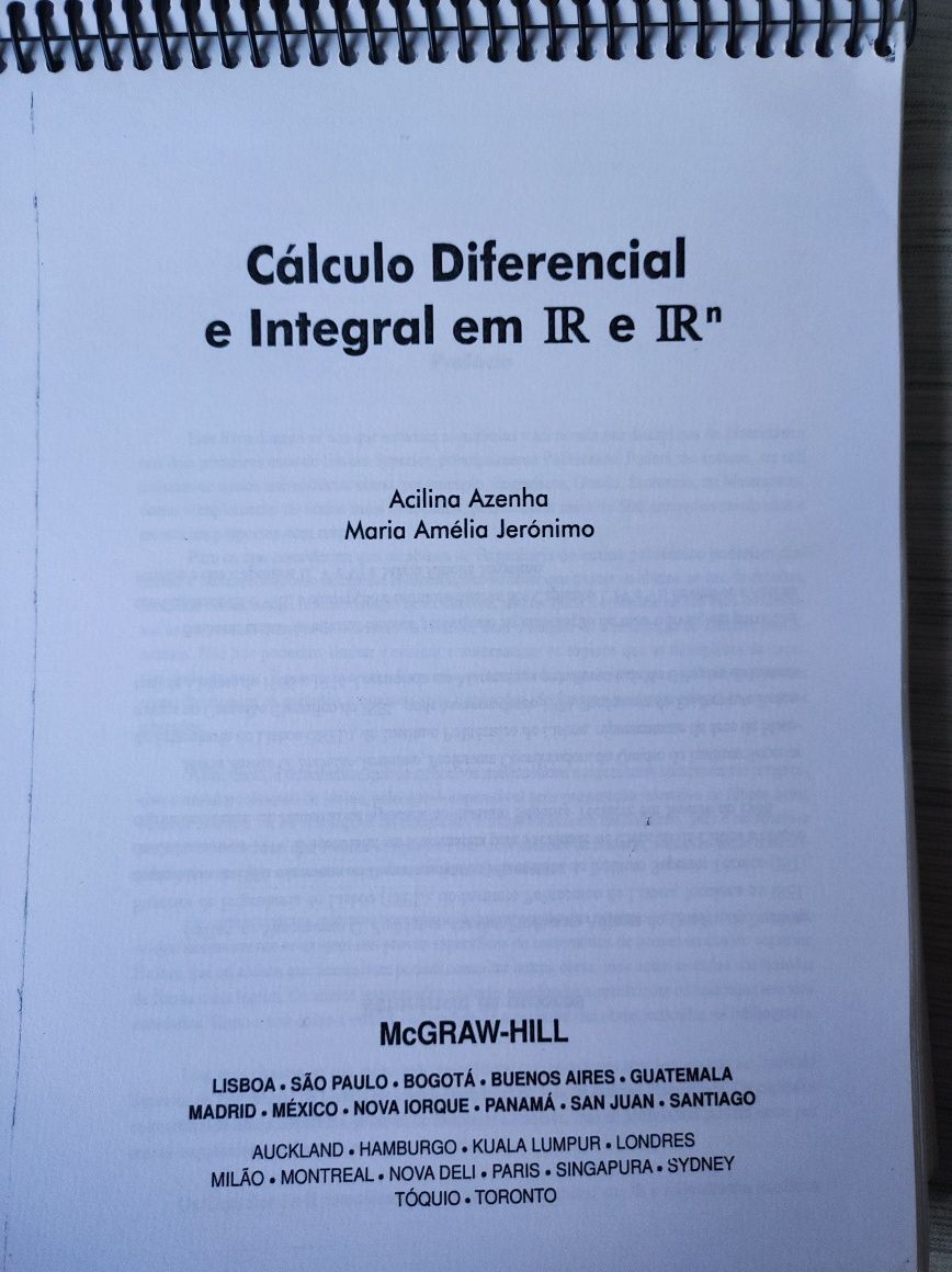 Cálculo Integral e Diferencial