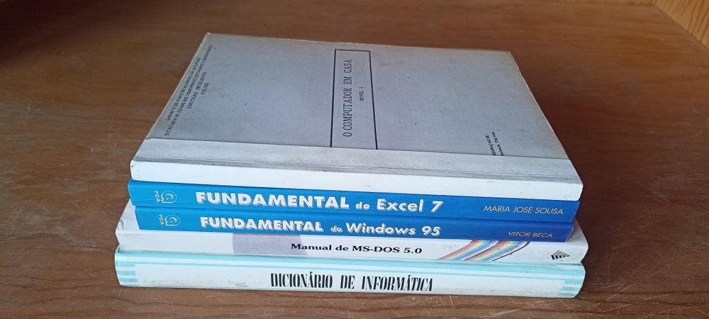 Livros informática antigos