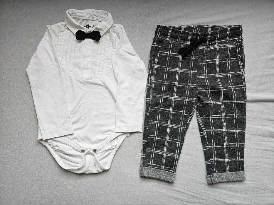 Elegancki komplet niemowlęcy 80/86