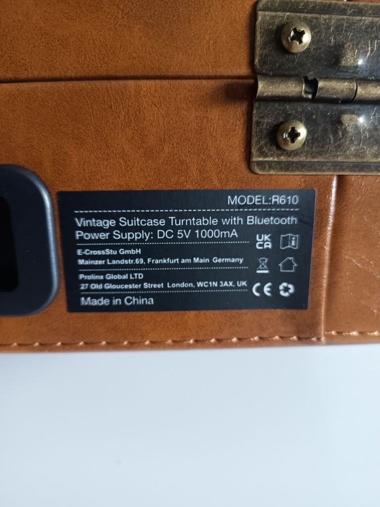 Gramofon retro vintage  Bluetooth R610