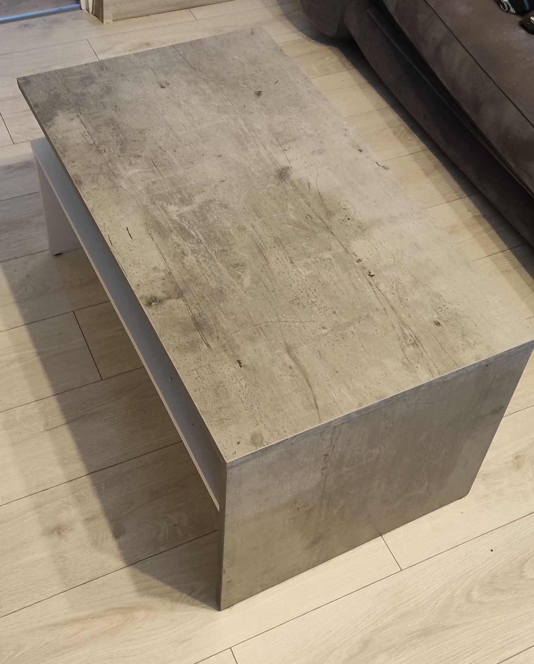 Stylowy nowoczesny Stolik Stół Ława do salonu pokoju kolor betonowy