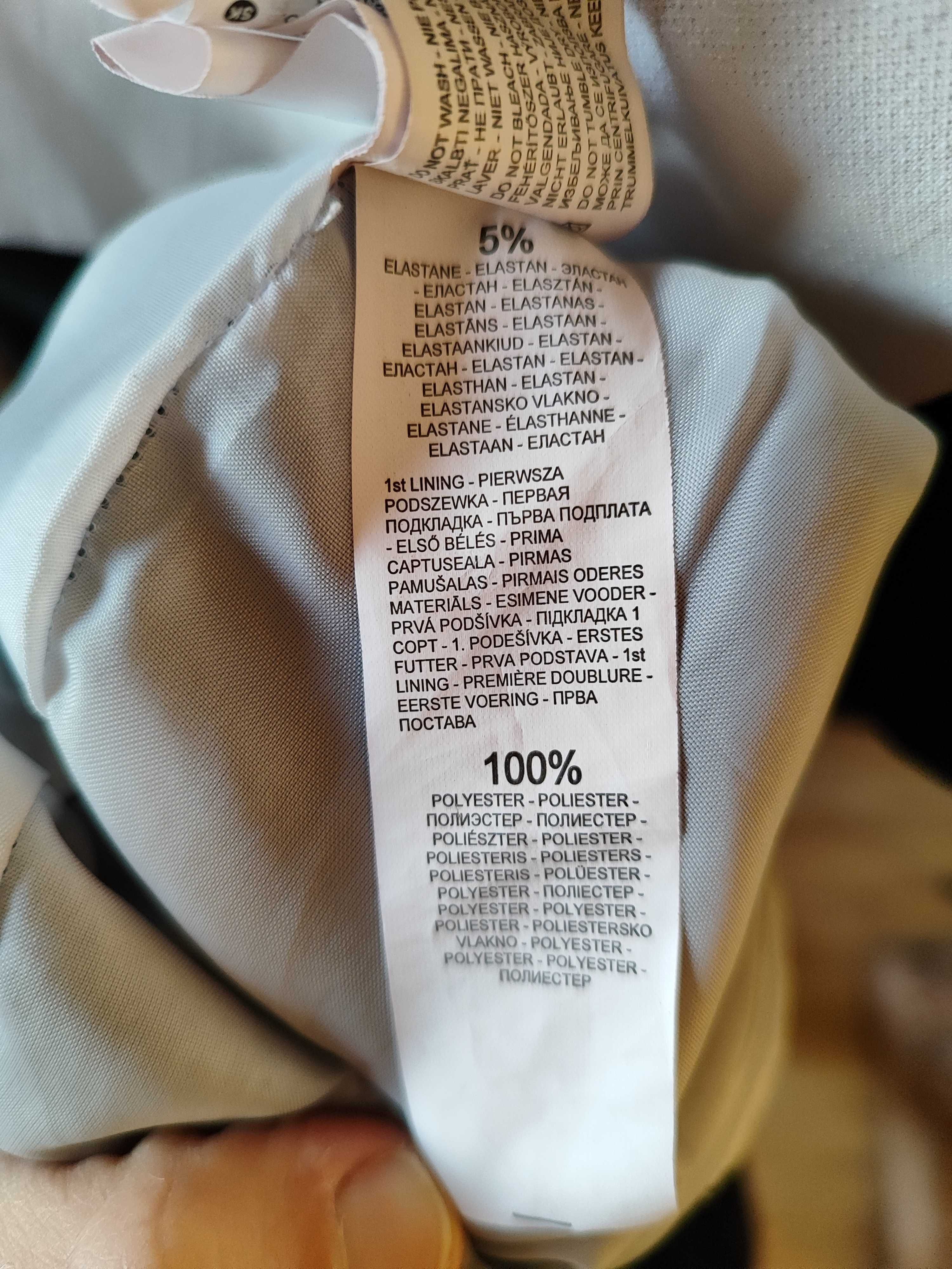 Żakiet beżowy marynarka damska basic vintage Woman Collection H&M 40/L